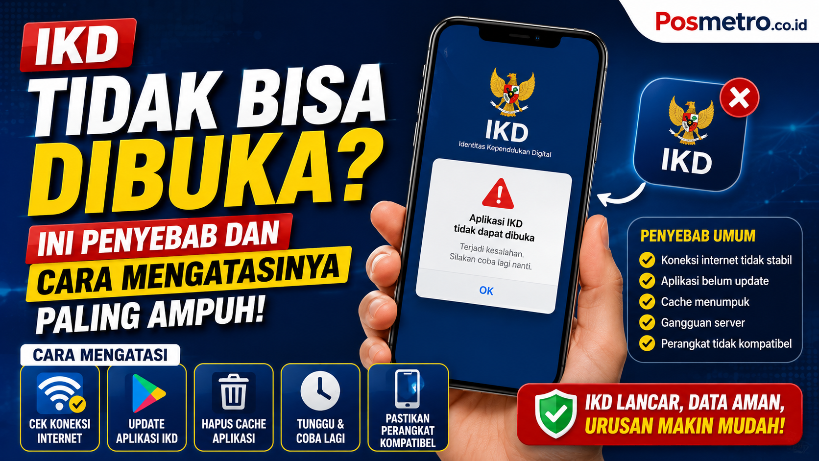 IKD Tidak Bisa Dibuka, Ini Penyebab dan Cara Mengatasinya Paling Ampuh